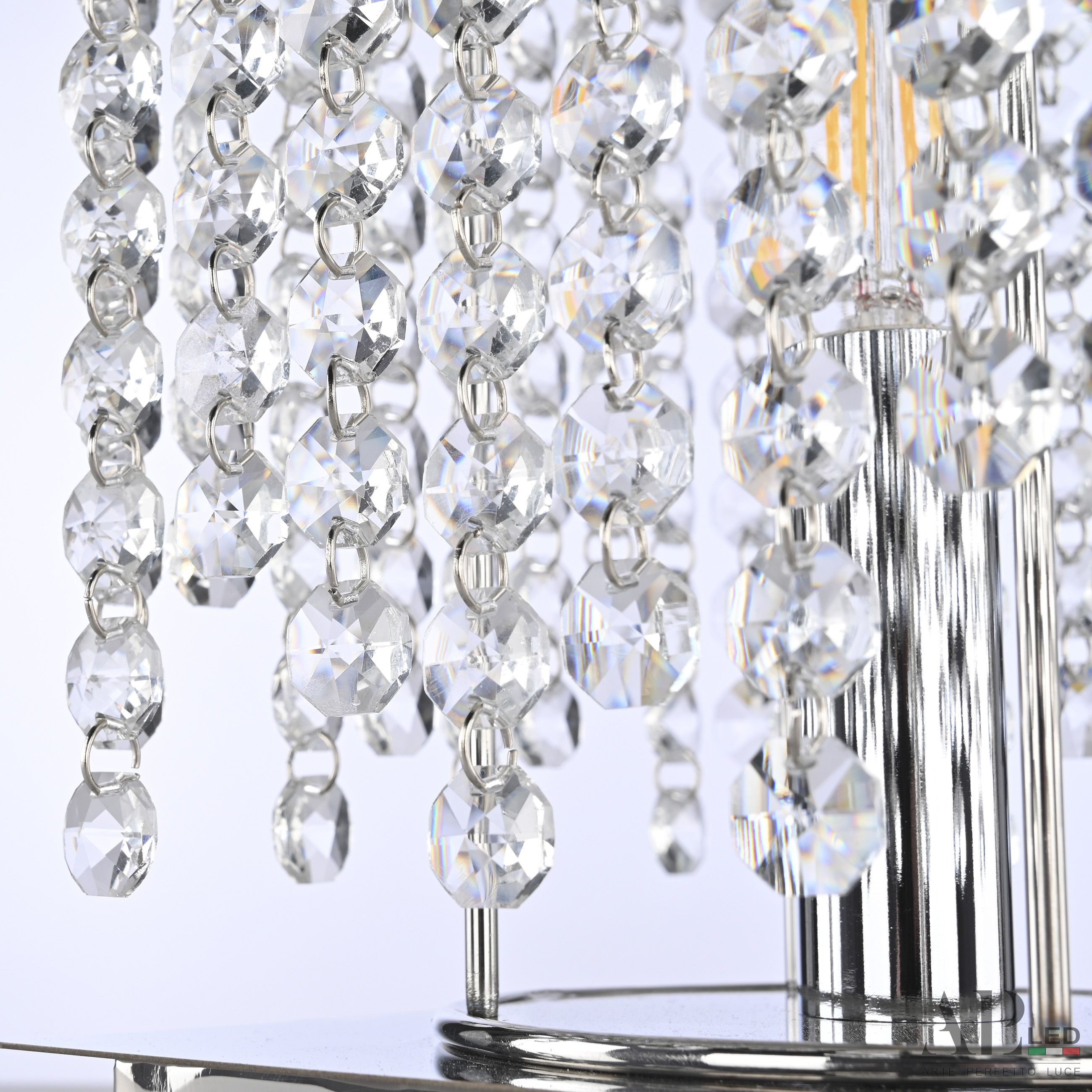 Настольная лампа APL LED Sicilia SH500.L4.15-26.B.Ni.E14_BI