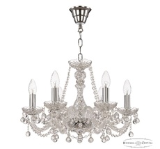 Хрустальная люстра Bohemia Ivele Crystal 108/6/165 Ni_BI