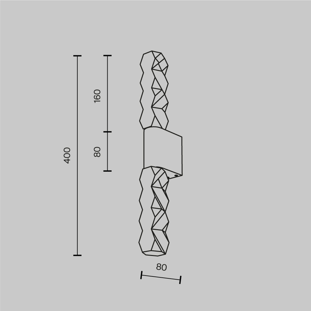 Настенный светильник Maytoni Selemo MOD328WL-L5CH3K_MY