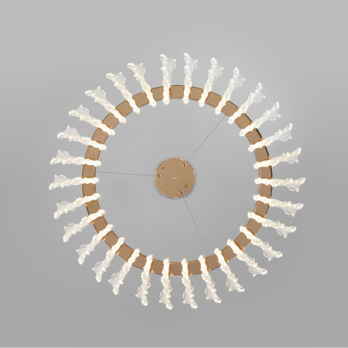 Люстра led подвесная с пластиковым плафоном Bogate's 90374/1_EU