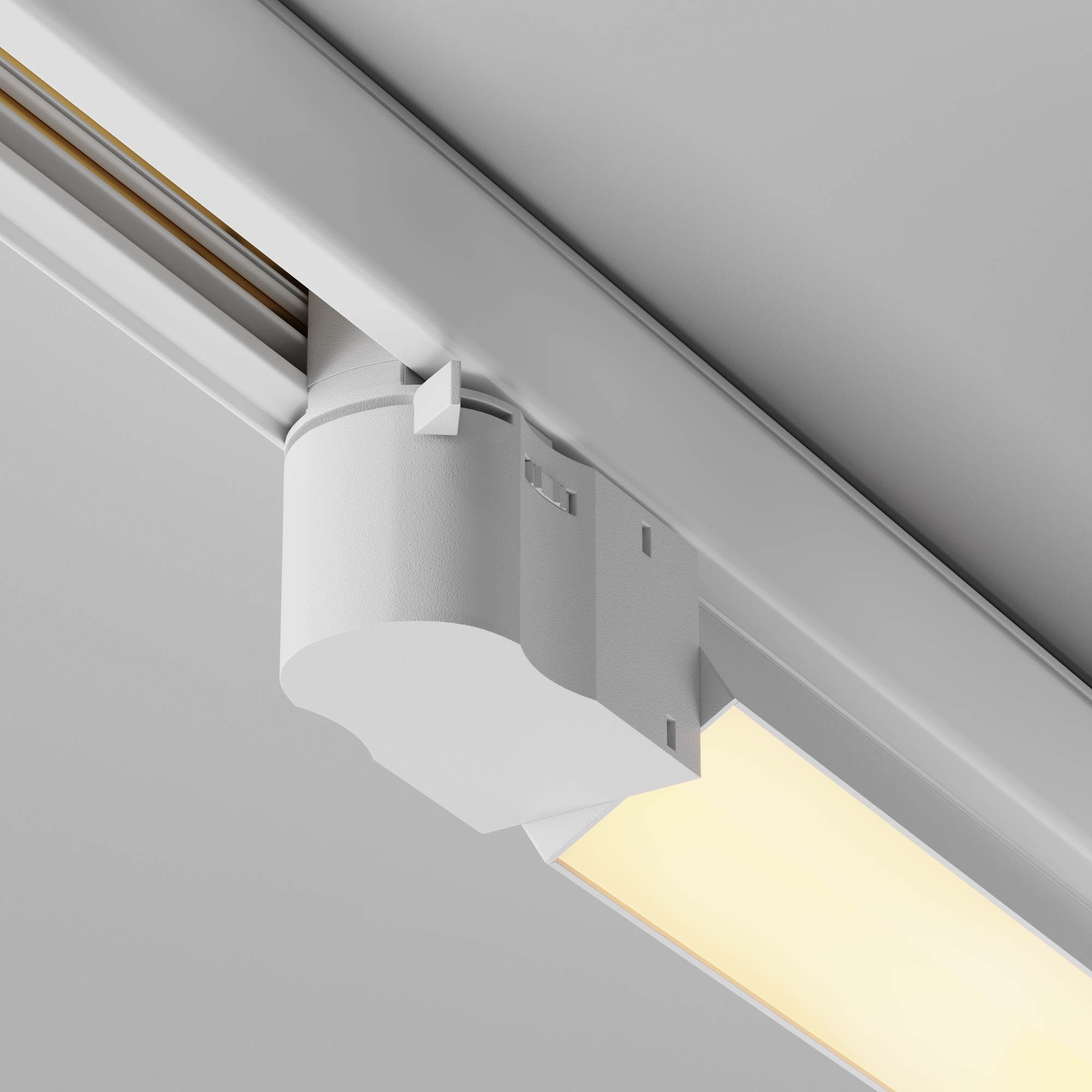 Трековый светильник трехфазный TRINITY Maytoni Basis TR196-3-10W2.7K-W_MY