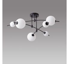 Потолочная люстра iLedex Epical 6827-6 BK+WH_IX
