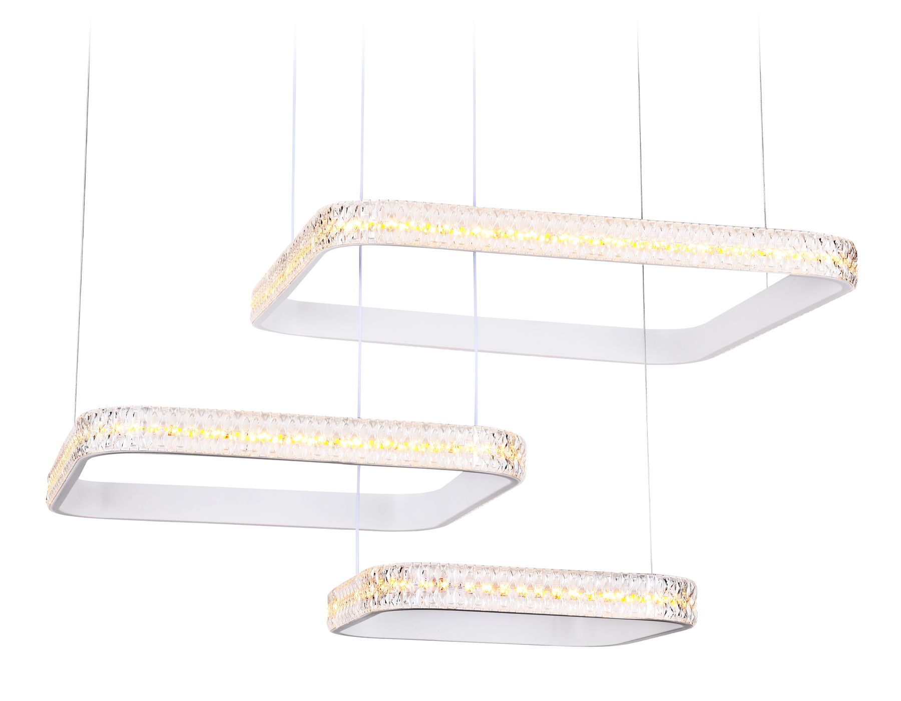 Потолочная люстра Ambrella light с пультом ACRYLICA FA6165_AMB