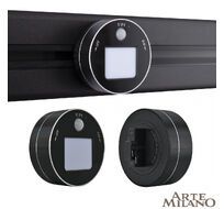 Трековый светильник Arte Milano track-sockets 380011TLS/LWS Black