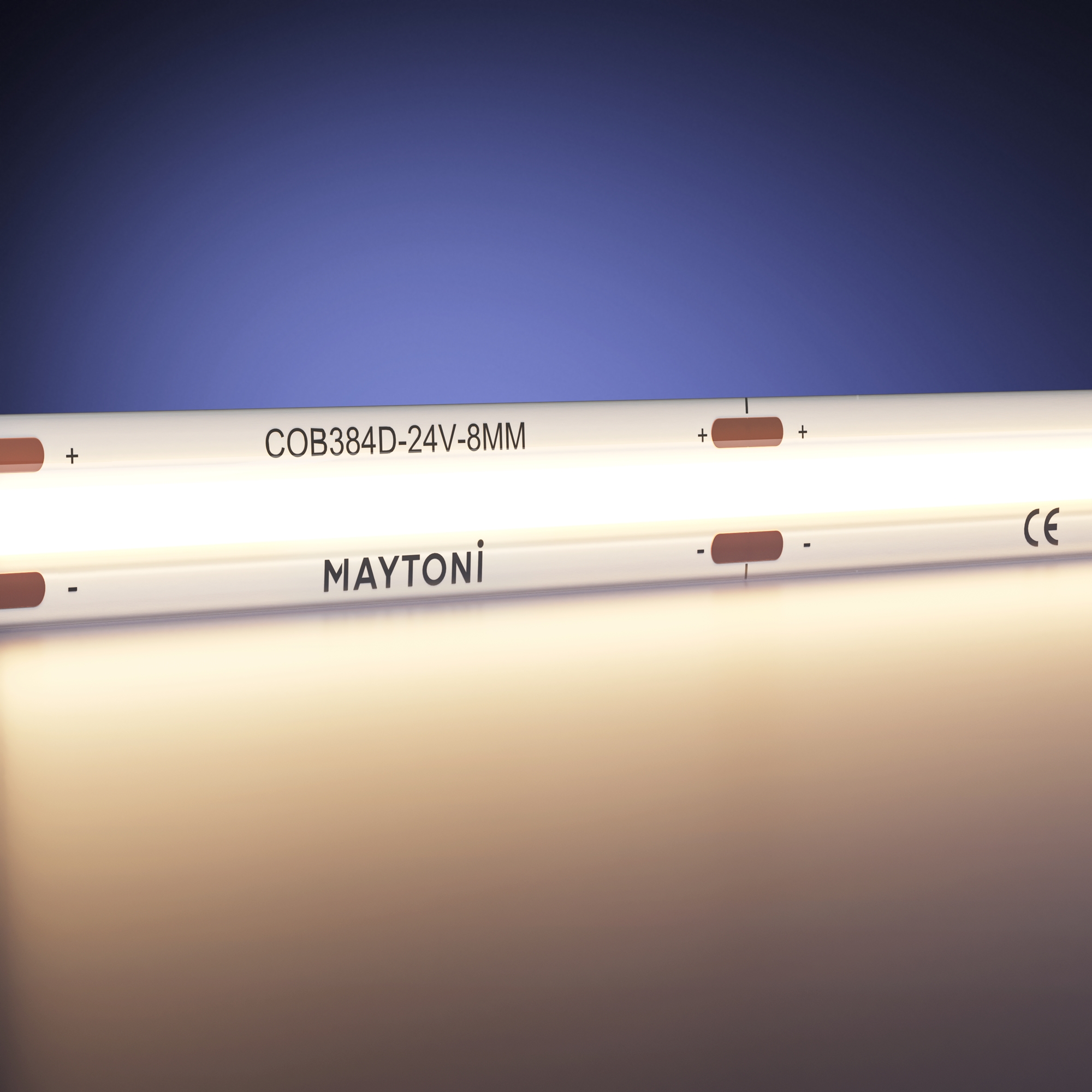 Светодиодная лента 24В COB 12Вт/м 3000К 5м IP65 Maytoni 201078_MY