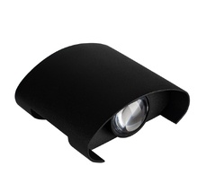 Уличный настенный светильник Arte Lamp BOSTO A3122AL-2BK