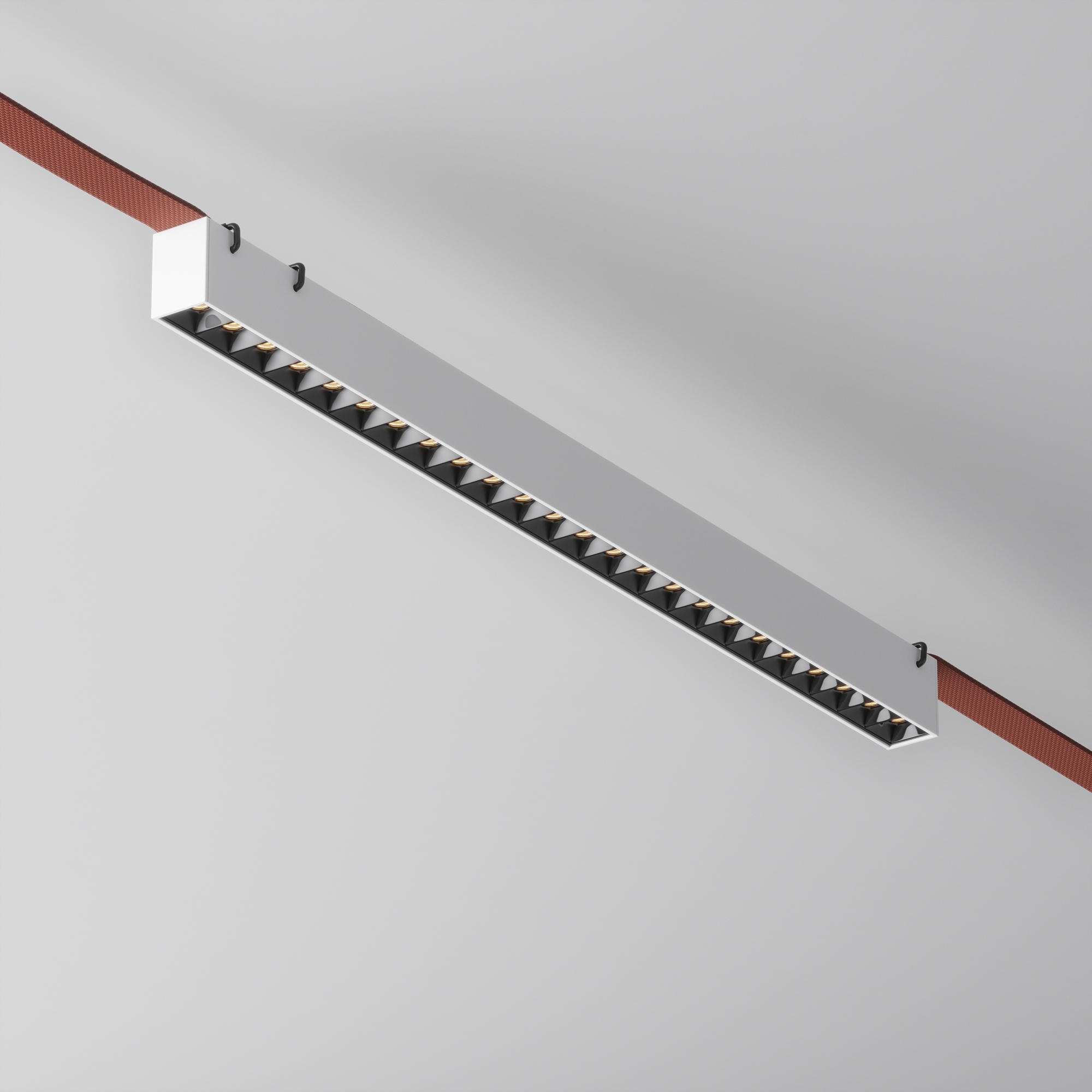 Подвесной светильник для трека-ремня Maytoni Points TR128B-24W3K-M-W_MY