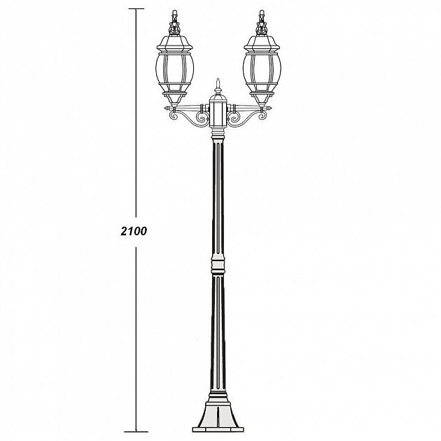 Наземный фонарь IP44 83408L A W Oasis Light 83408LA W_OL