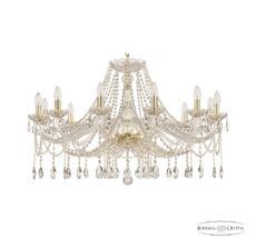 Хрустальная люстра Bohemia Ivele Crystal 107/12/360 G_BI