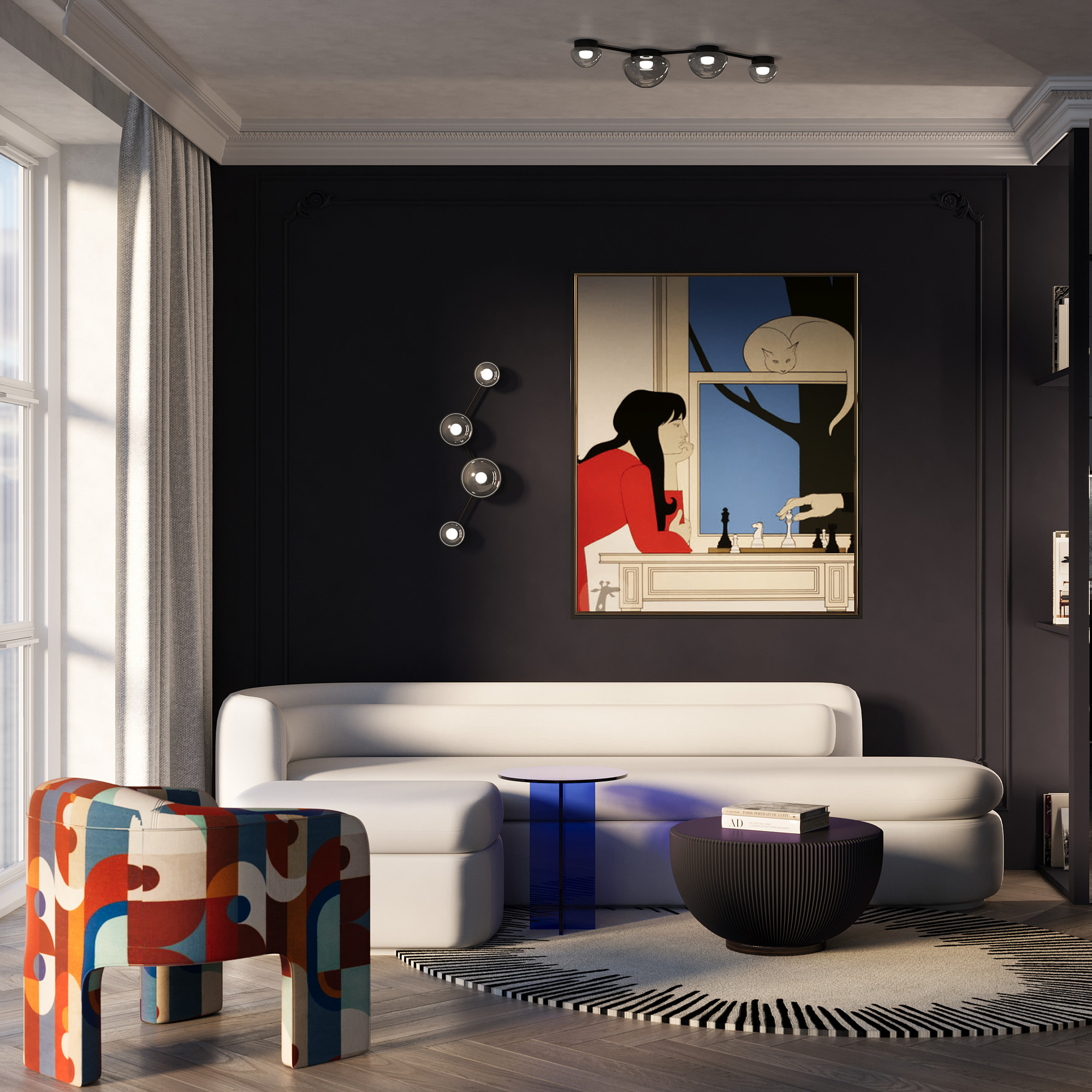 Настенный светильник Freya Drop FR5445CL-L20B_MY