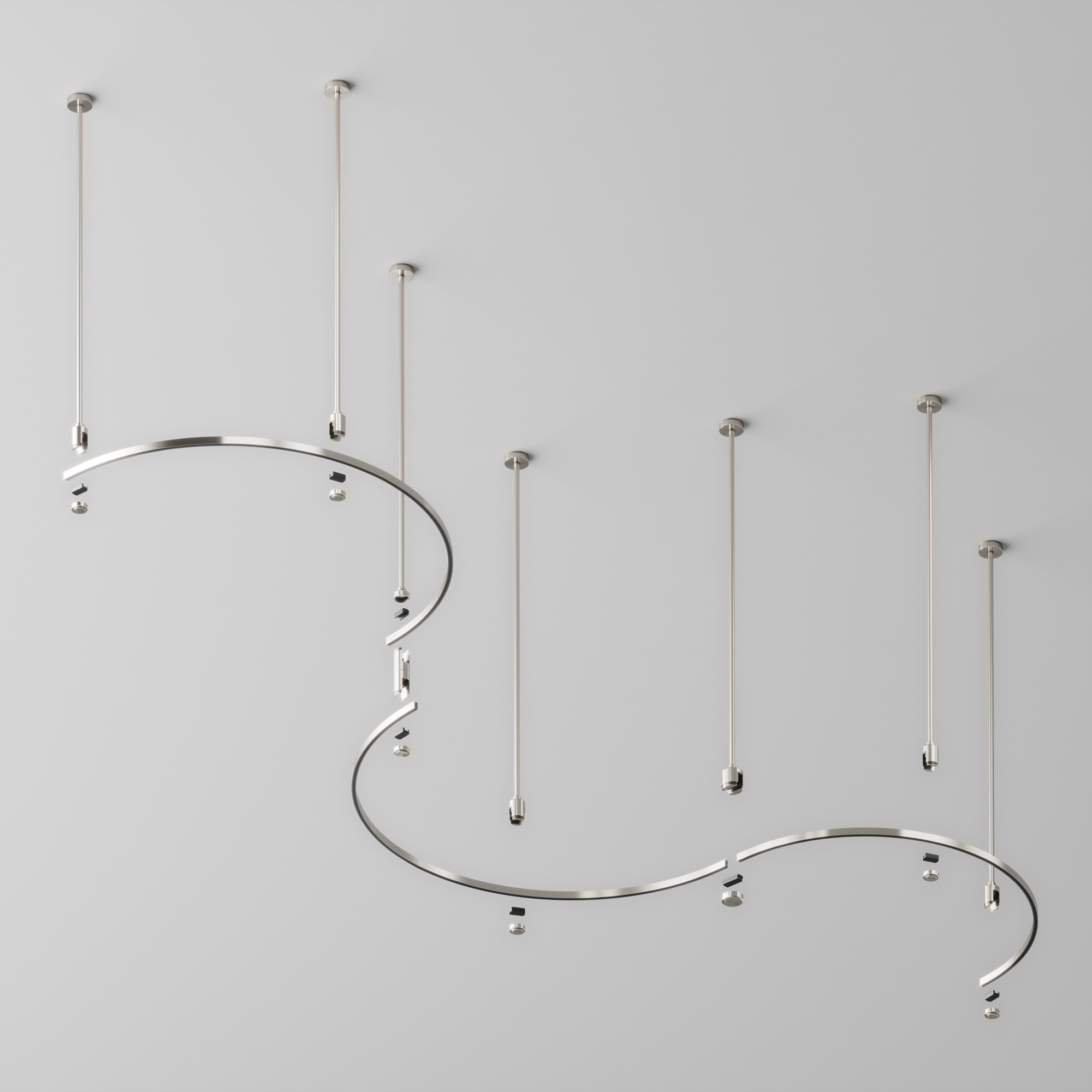 Шинопровод накладной/подвесной Maytoni Busbar trunkings Flarity TRX154-SR-D650-PT_MY