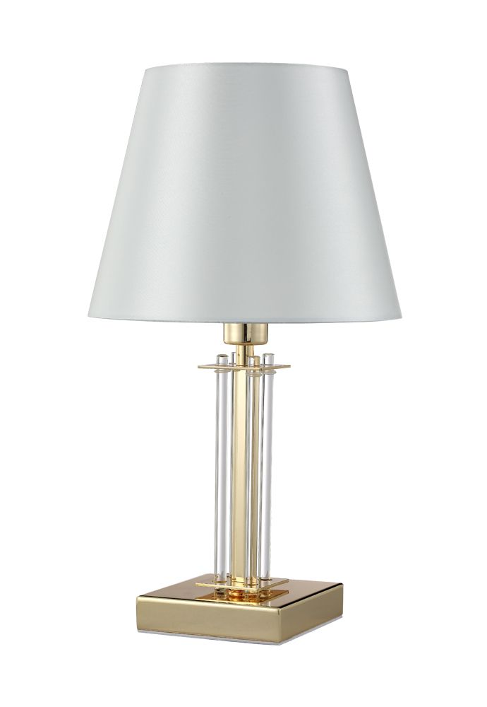 Настольная лампа Crystallux NICOLAS NICOLAS LG1 GOLD/WHITE_CR