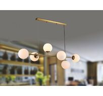 Подвесная люстра ILamp GOLDEN 9136P/6 GL-WH_IP