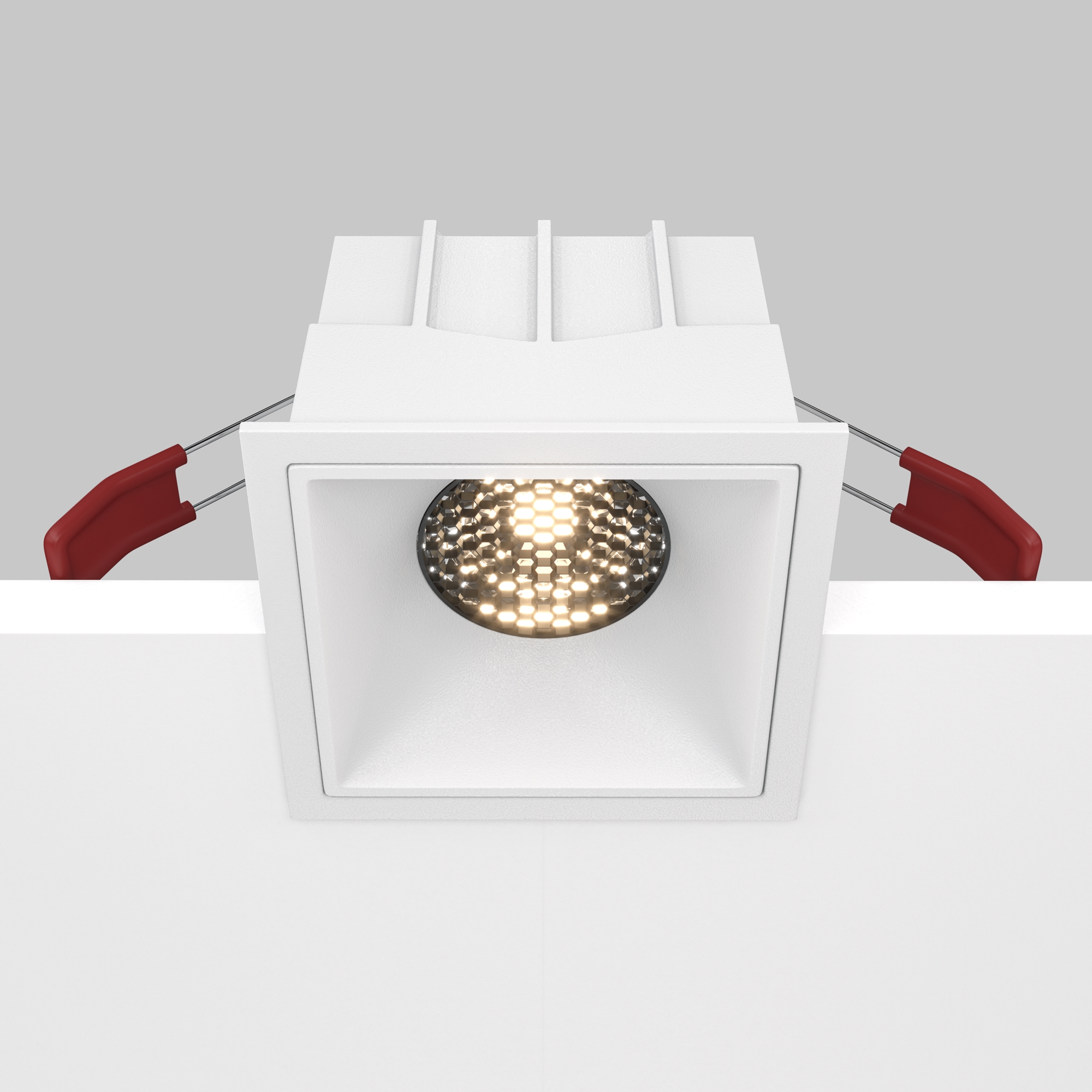 Встраиваемый светильник Maytoni Technical Alfa LED DL043-01-15W3K-SQ-W_MY
