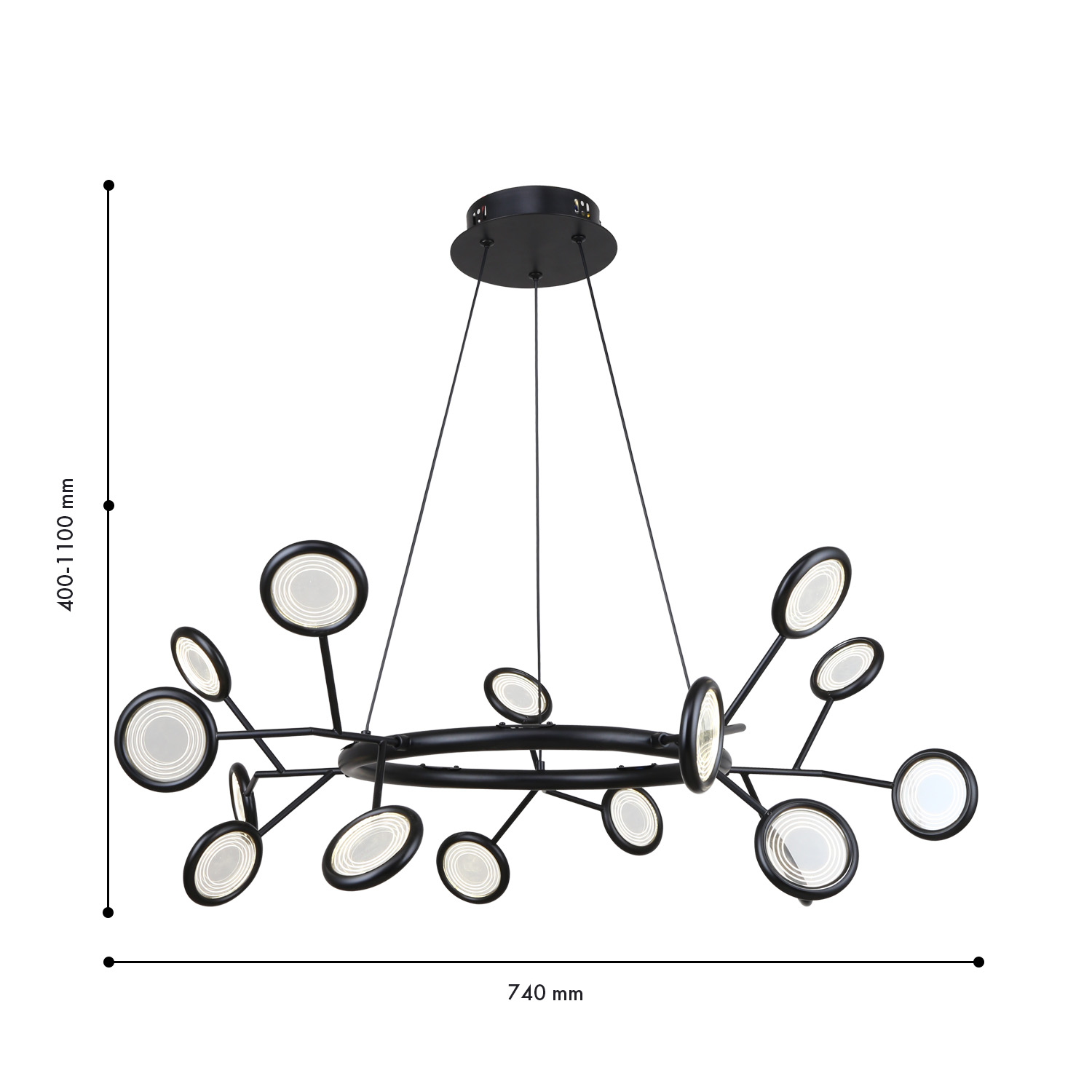 Подвесная люстра F-Promo Mugs 4252-15P
