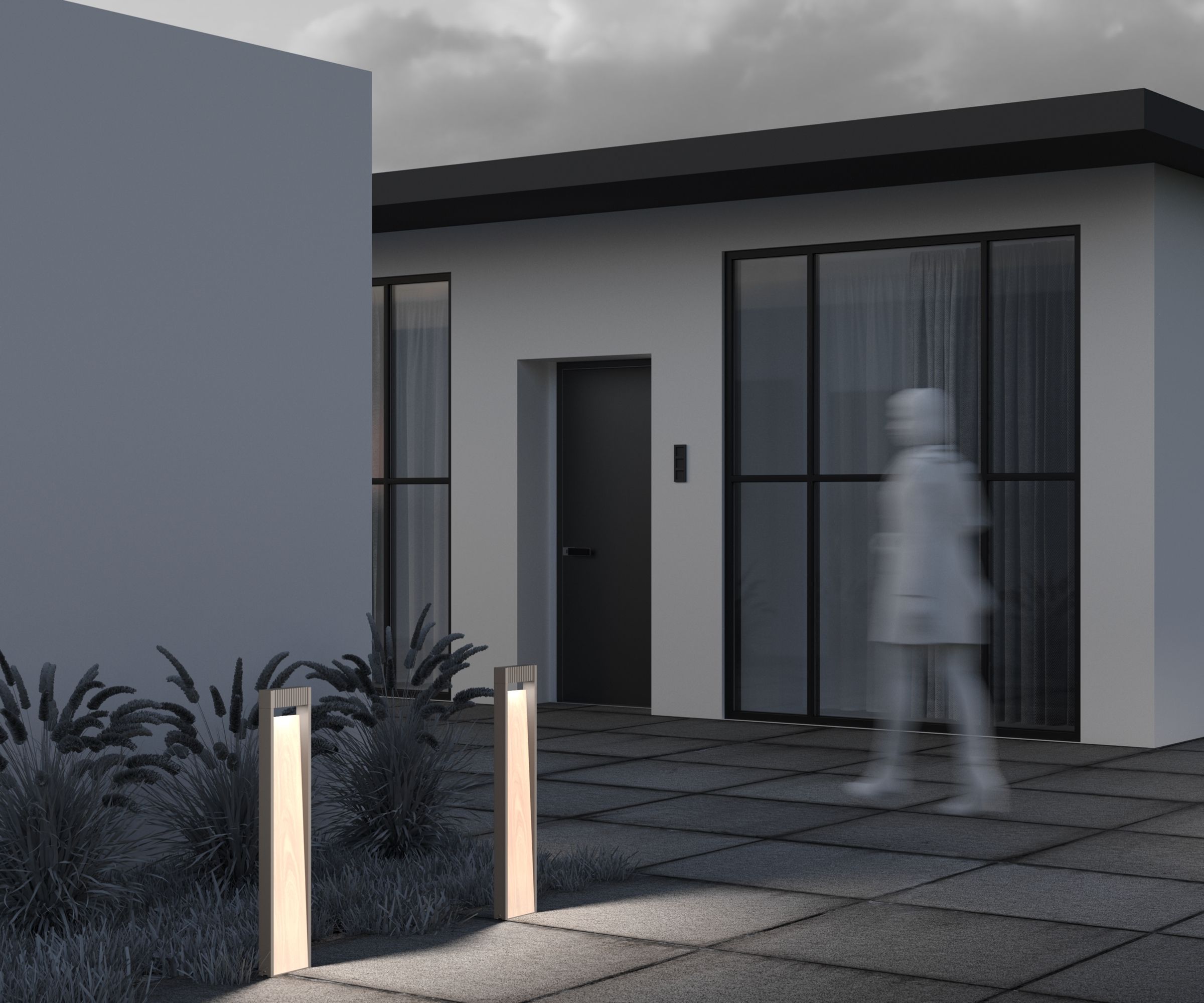 Ландшафтный светильник Maytoni Sten O444FL-L13GF3K2_MY