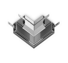 Коннектор угловой для корпуса в натяжной потолок Ambrella Light Magnetic GL1043_AMB