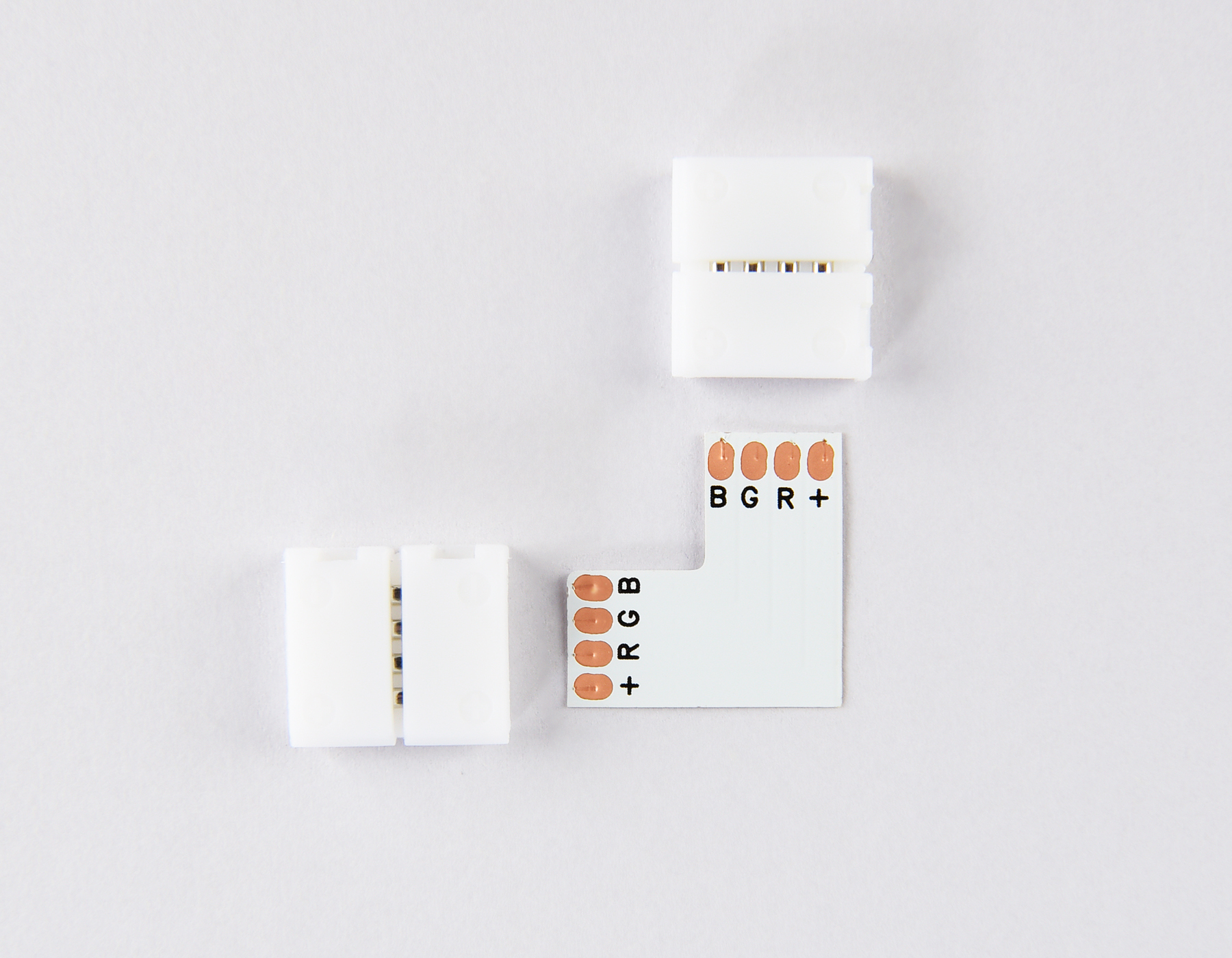 Соединитель угловой L для светодиодной ленты 5050 12/24V Ambrella Light GS GS6701_AMB