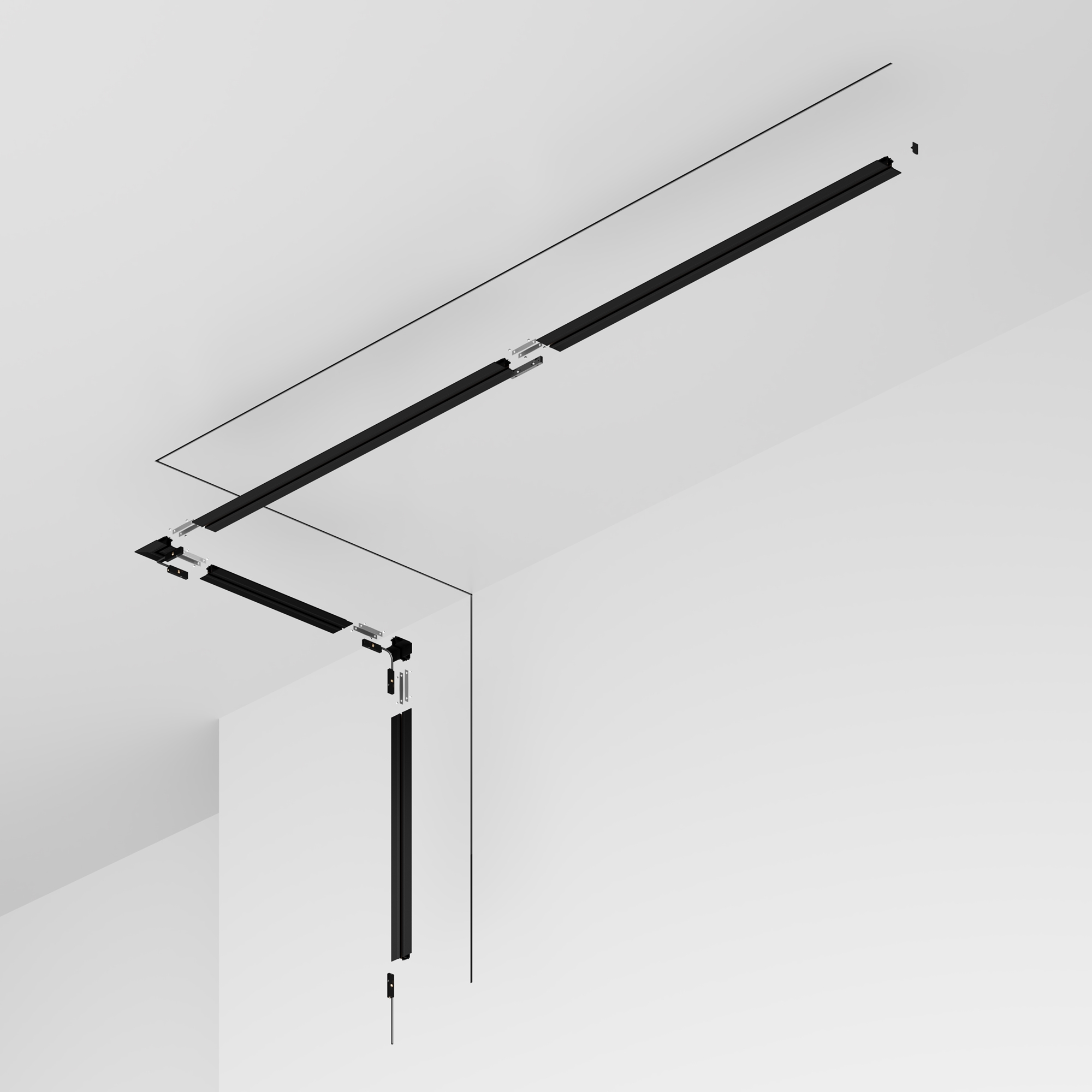 Шинопровод встраиваемый Maytoni Levity TRX184-131B_MY