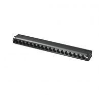 Поворотный магнитный трековый светильник iLedex VISION 4825-041-L305-18W-36DG-3000K-BK_IX