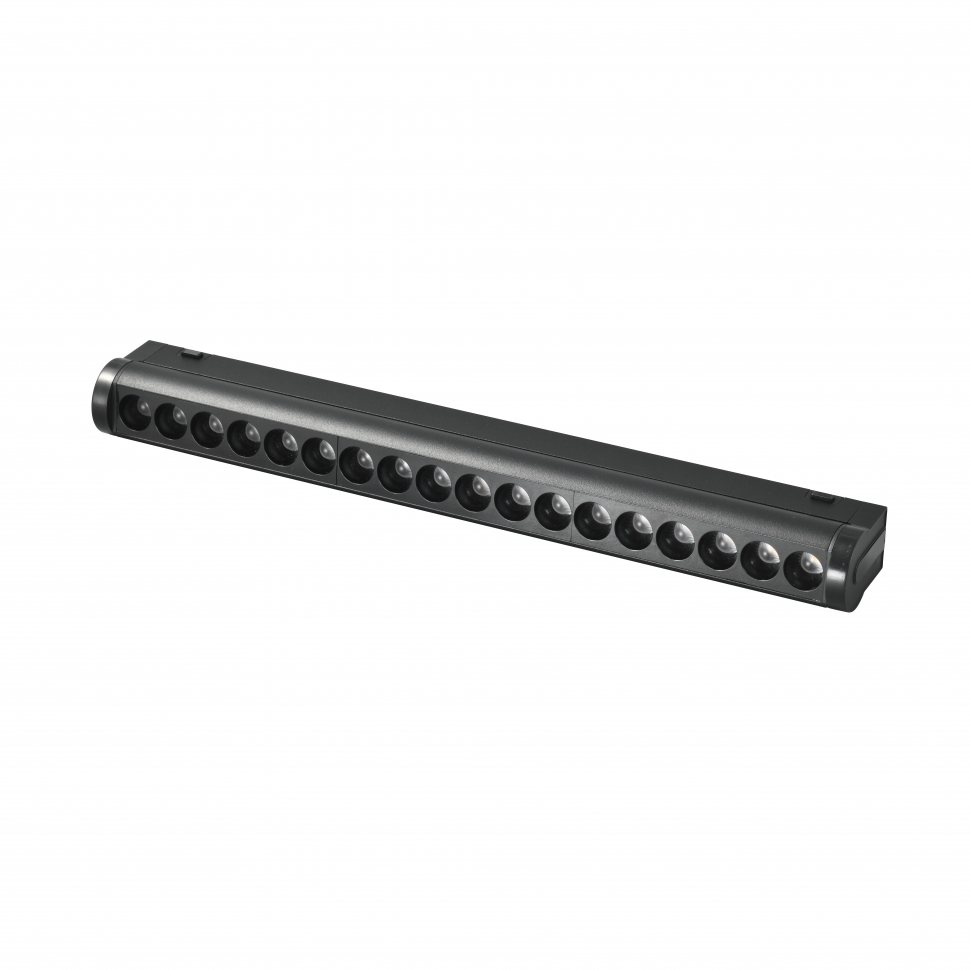 Поворотный магнитный трековый светильник iLedex VISION 4825-041-L305-18W-36DG-3000K-BK_IX