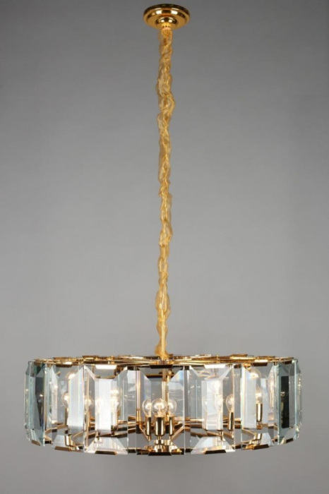 Подвесная люстра хрустальная Omnilux OML-81503-10