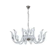 Подвесная люстра Newport 3654+12/C nickel_NP