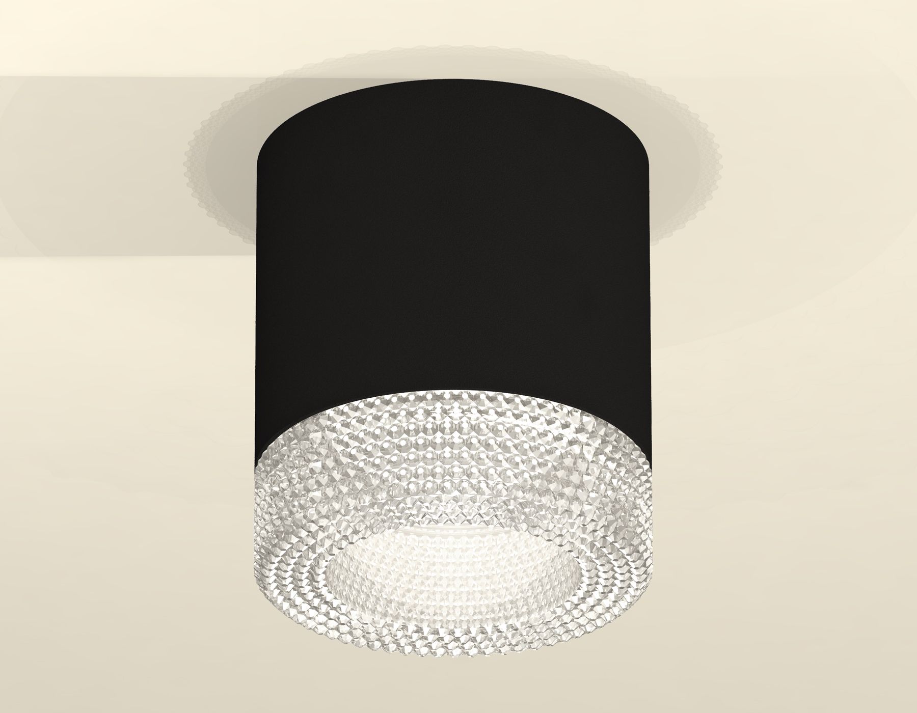 Накладной светильник Ambrella light с композитным хрусталем TECHNO SPOT XS7402010_AMB