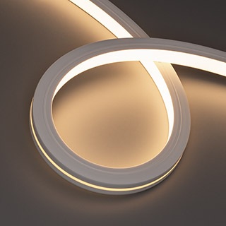 Светодиодная лента герметичная MOONLIGHT-TOP-X280-20x20mm 24V Warm3000 (10 W/m, IP67, 0,5m, wire x1) ( Arlight 055602_ARL