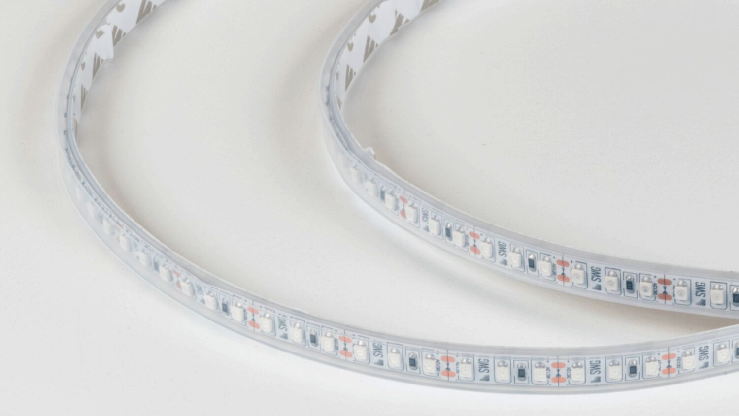 Светодиодная лента 3528 120 LED/м 9,6 Вт/м 12В IP66 Желтый SWG Standard 00-00014786_SW