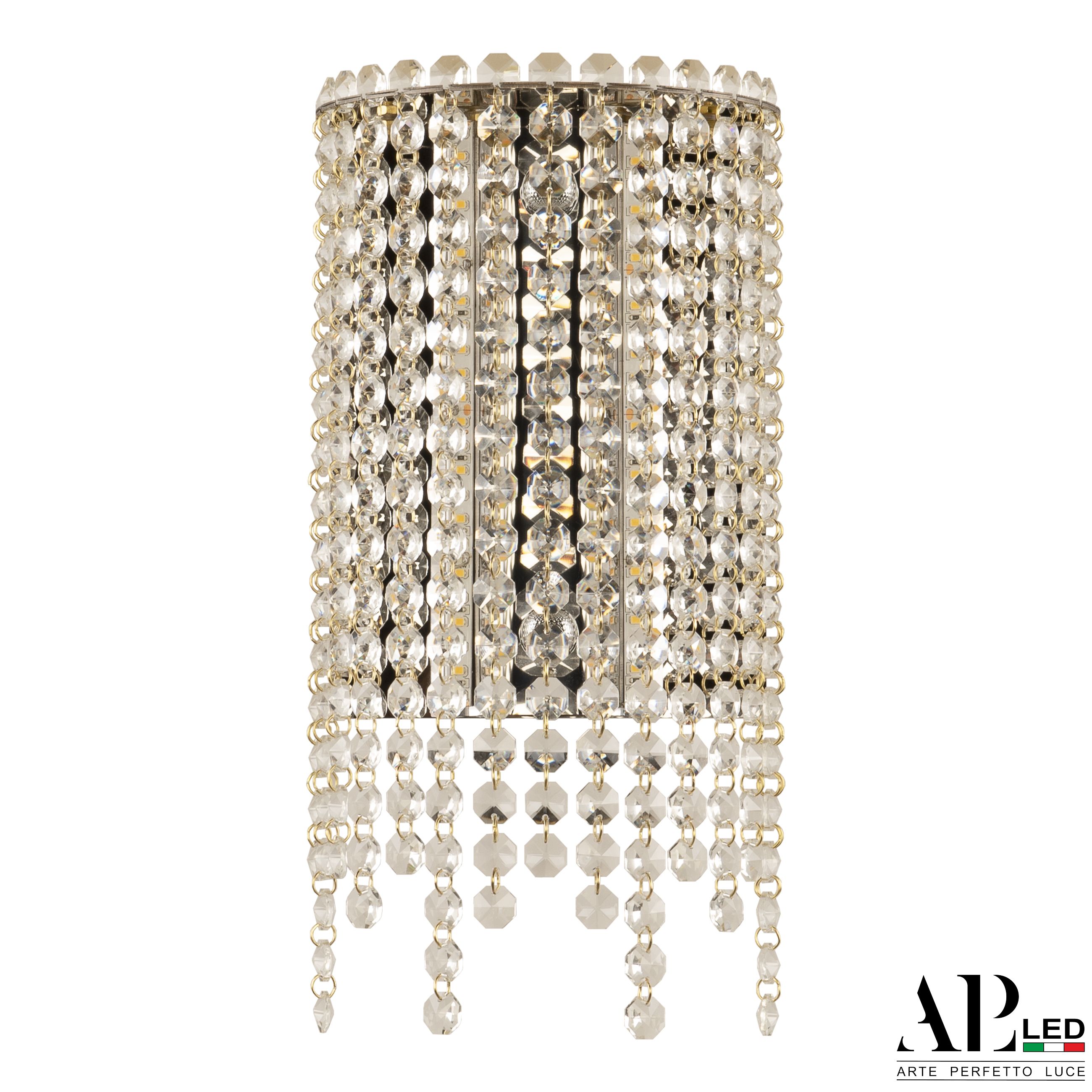 Настенный светильник APL LED Sicilia SH500.B5.16-32.B.Gd.3000_BI