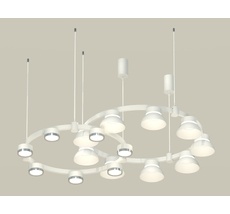 Подвесная люстра Ambrella light Techno Ring с акрилом Traditional DIY XR92081100_AMB