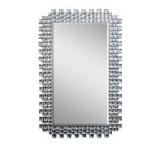 Зеркало прямоуг. рама с зеркальными вставками Garda Decor 50SX-9192