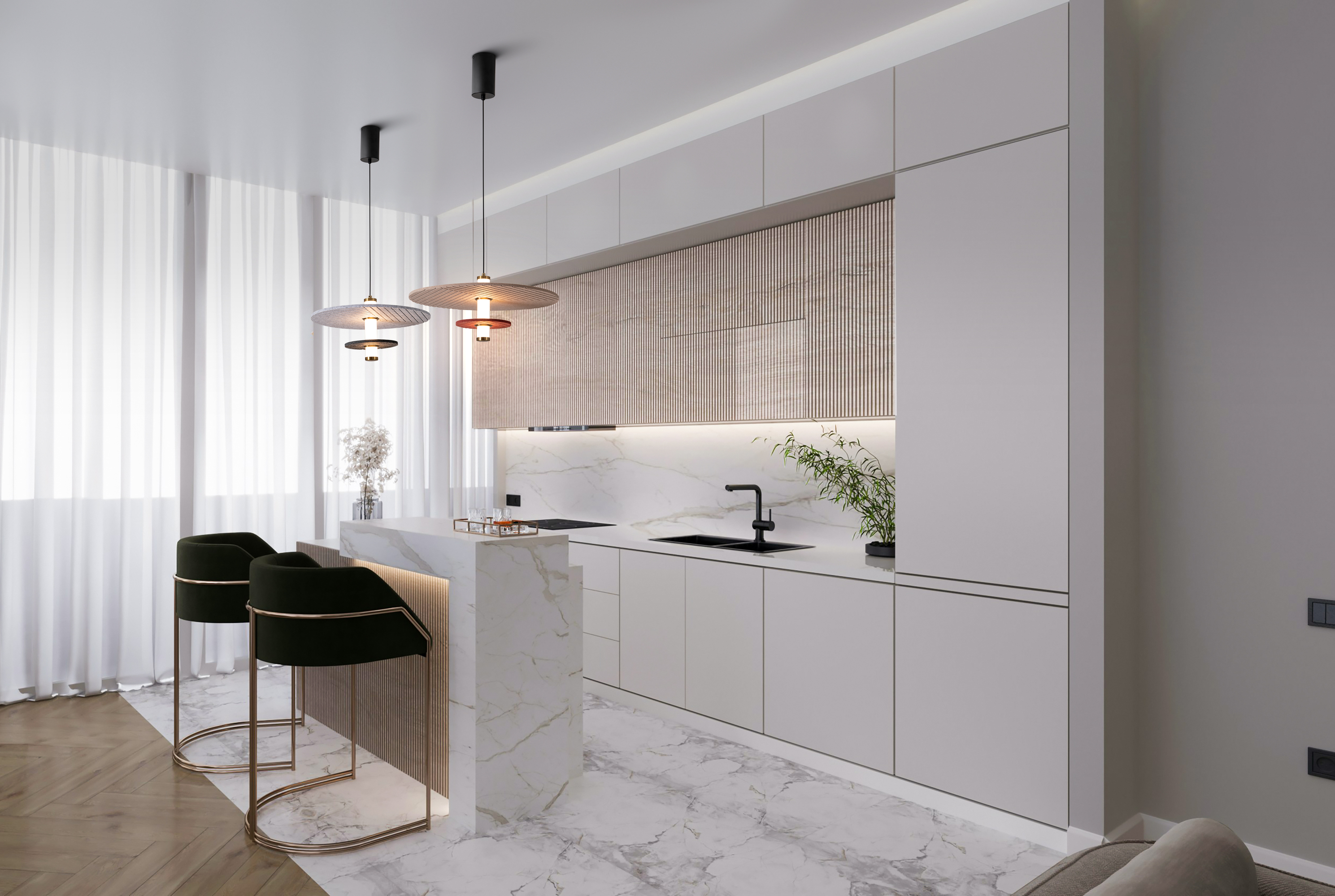 Настенный светильник Freya Acoustic FR5494WL-L4TR_MY