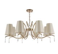 Подвесная люстра Crystallux RENATA RENATA SP8 GOLD_CR