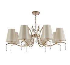 Подвесная люстра Crystallux RENATA RENATA SP8 GOLD_CR