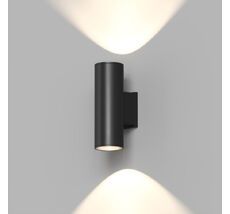 Уличный настенный светильник Denkirs BORG DK9821-BK