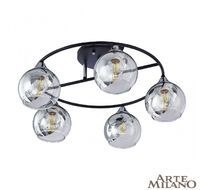 Потолочная люстра Arte Milano Amalfi 322403/5 BK+CR