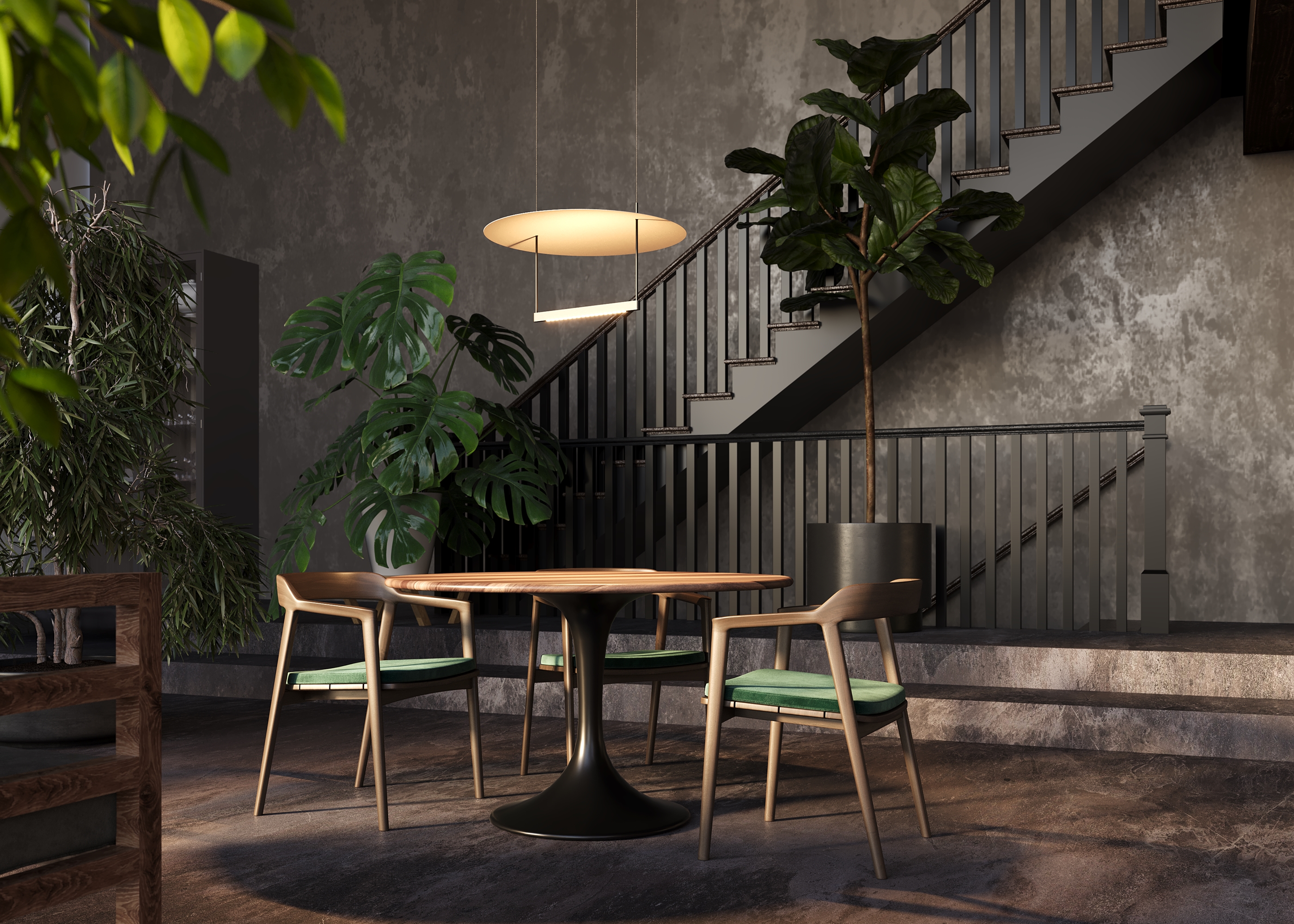 Подвесной светильник Maytoni Ambience MOD280PL-L30B3K1_MY