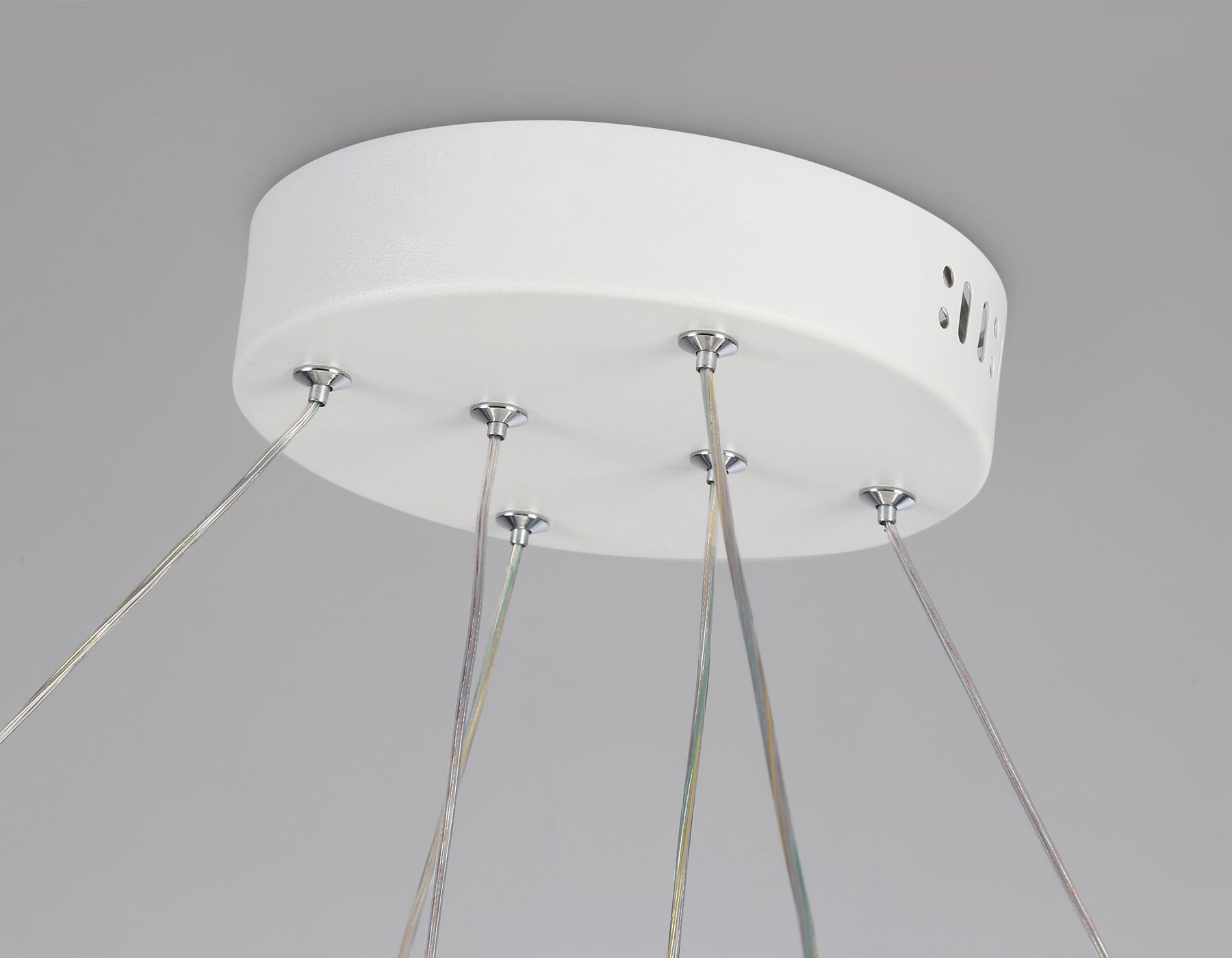 Подвесная люстра Ambrella light с пультом LineTech FL51777_AMB
