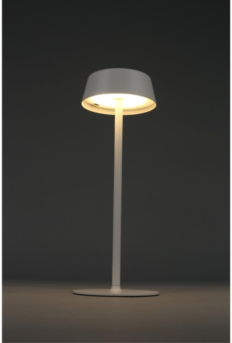 Настольная лампа led металлическая арматура гриб Omnilux OML-40514-01