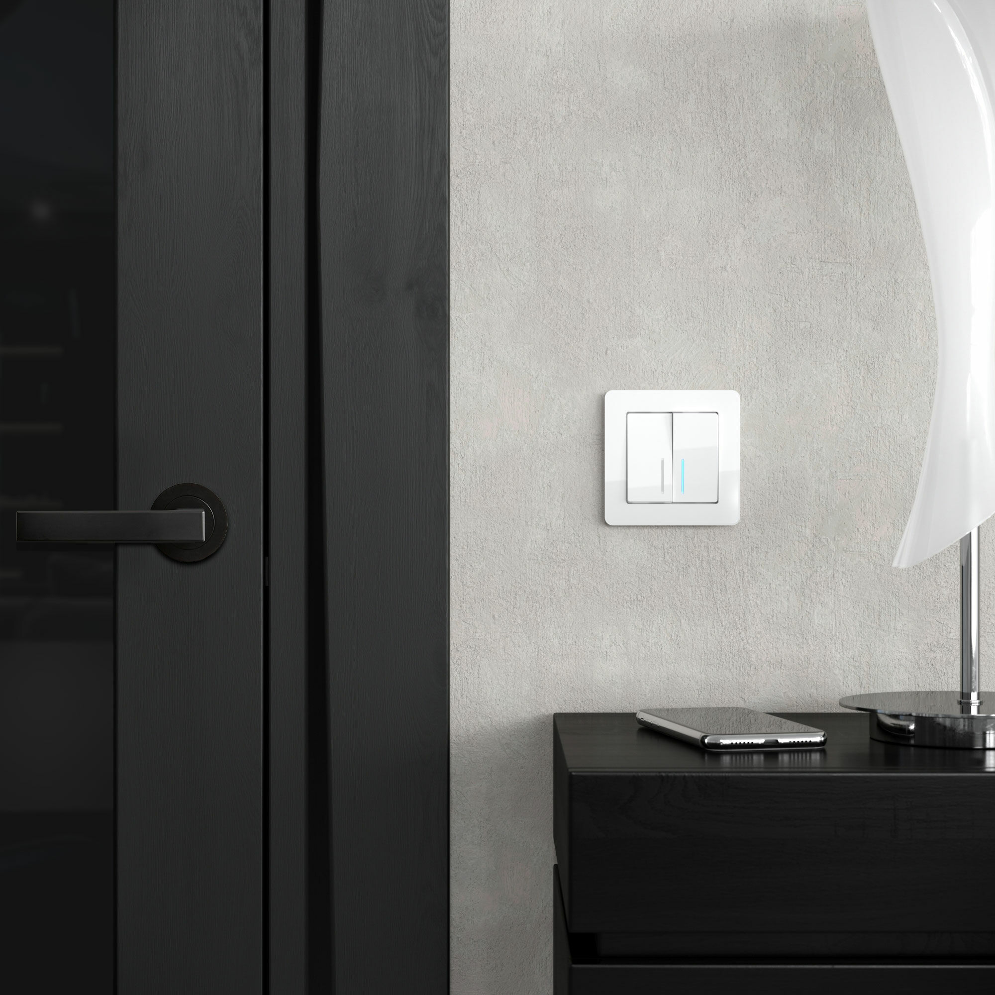 Рамка на 1 пост Acrylic белый Werkel a059313_WR