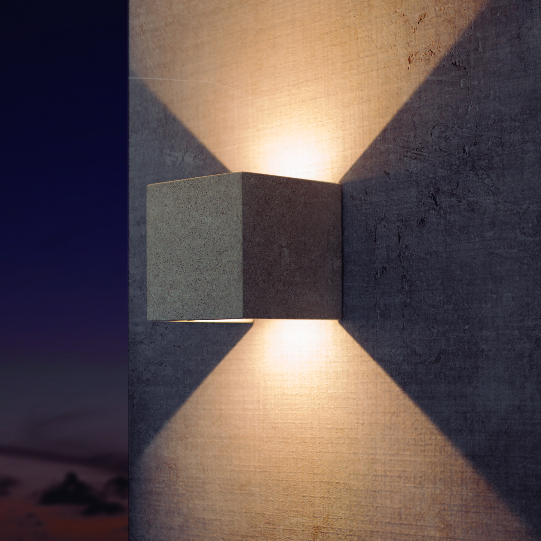 Уличный настенный светильник TAOS 7109_MN