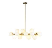 Подвесная люстра ILamp GOLDEN 8516P/L BR-WH_IP