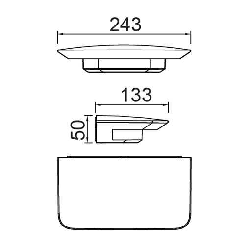 Настенный светильник уличный светодиодный IP54 Oasis Light W1881S S_OL