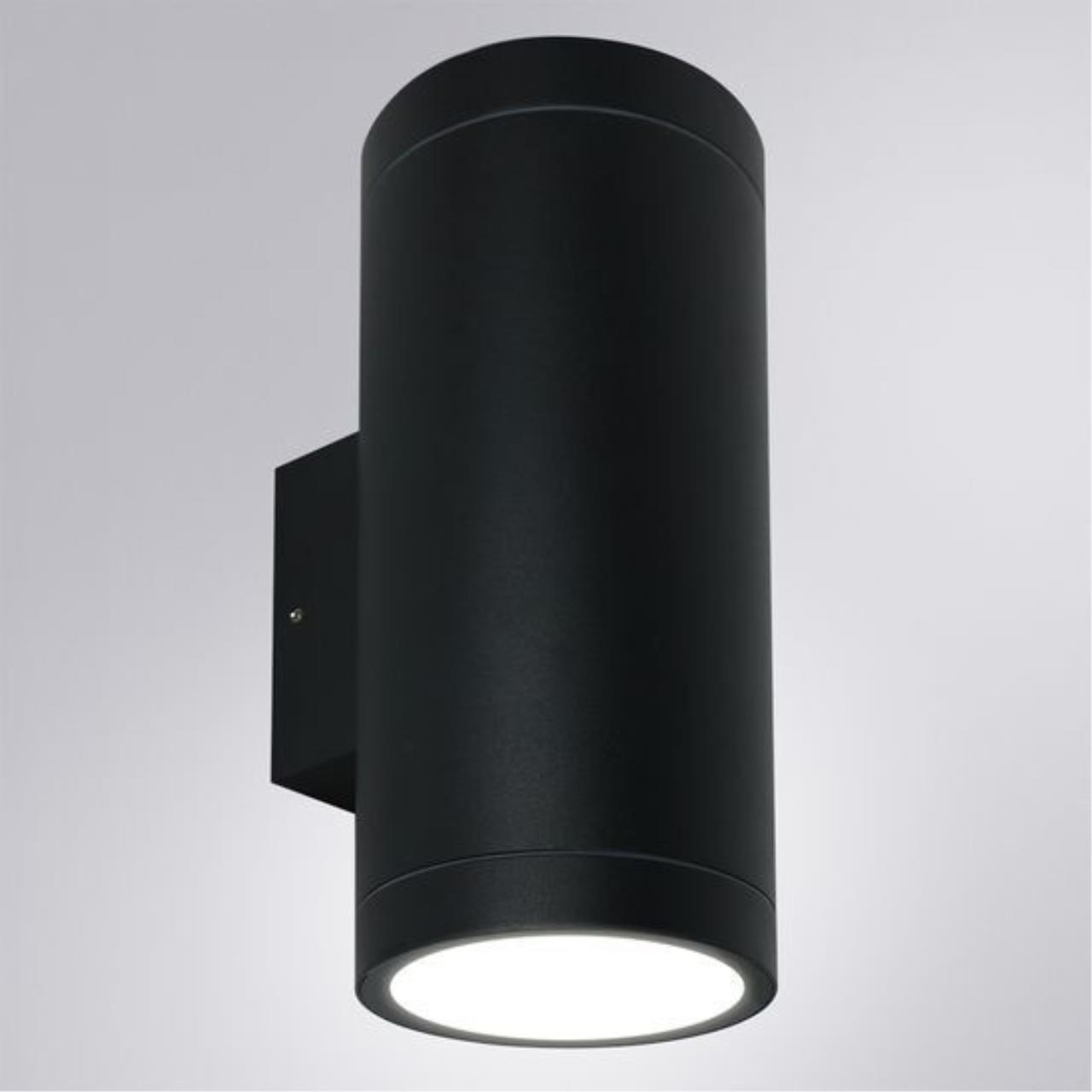Уличный настенный светильник Arte Lamp TORCULAR A1813AL-2BK