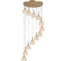 Люстра каскадная (11039/12P Amber) Indigo V000435