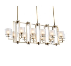 Подвесная люстра NewPort 4408+4/S gold_NP