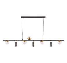 Подвесной светильник Crystallux CLT 047C8 L1400 BL-GO_CR