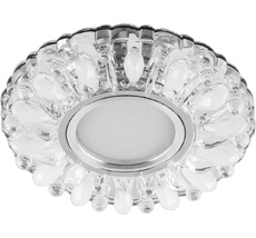 Встраиваемый светильник круглый с подсветкой Feron 29535_FR